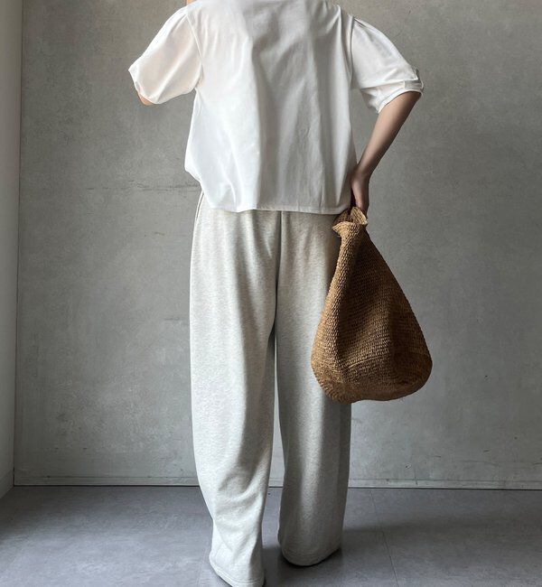  「【WEB限定】ライトドライ天竺ロゴTE」|Tシャツ・カットソー|