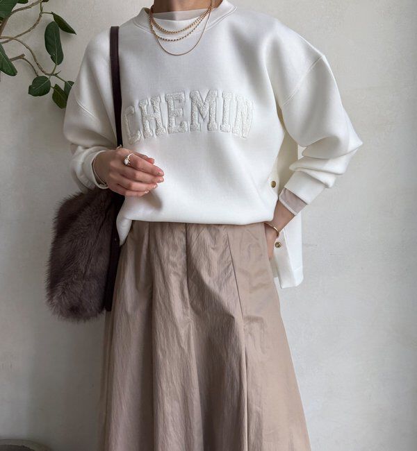  「【WEB限定】ロゴサガラ刺繍ダンボールプルオーバー」|Tシャツ・カットソー|