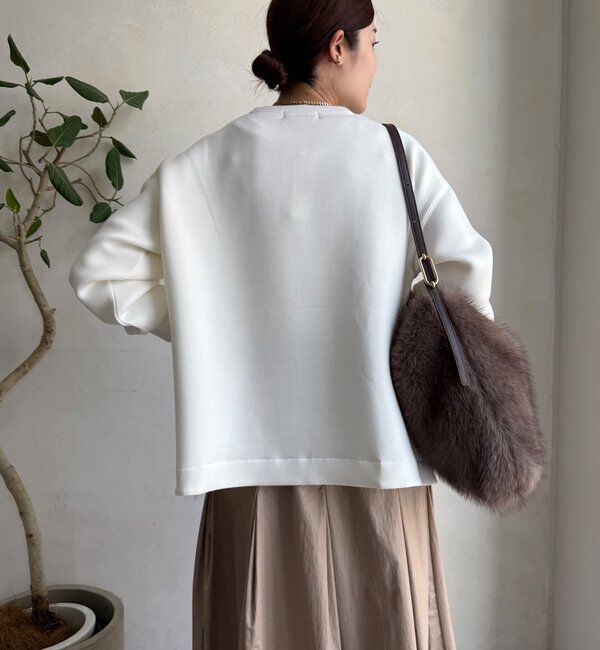  「【WEB限定】ロゴサガラ刺繍ダンボールプルオーバー」|Tシャツ・カットソー|