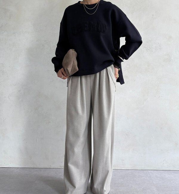  「【WEB限定】ロゴサガラ刺繍ダンボールプルオーバー」|Tシャツ・カットソー|