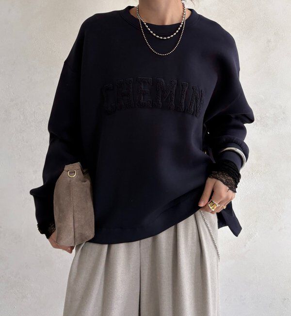  「【WEB限定】ロゴサガラ刺繍ダンボールプルオーバー」|Tシャツ・カットソー|