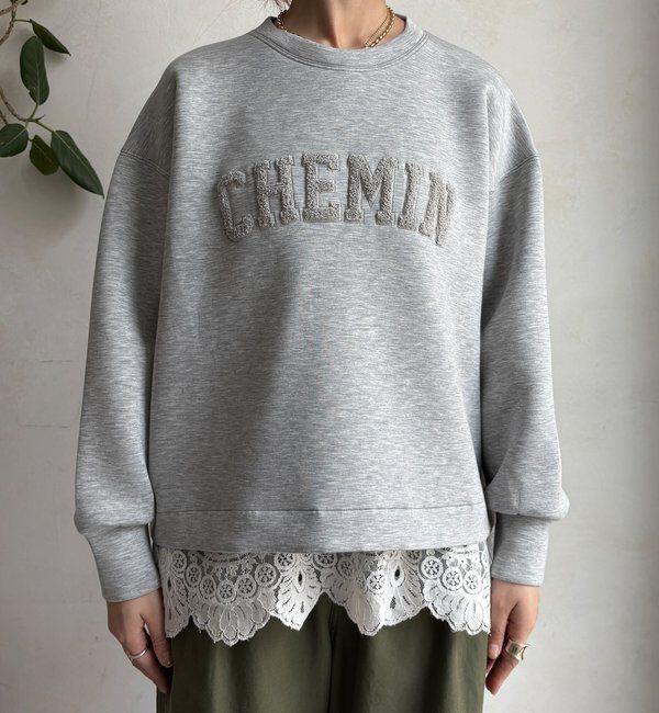  「【WEB限定】ロゴサガラ刺繍ダンボールプルオーバー」|Tシャツ・カットソー|