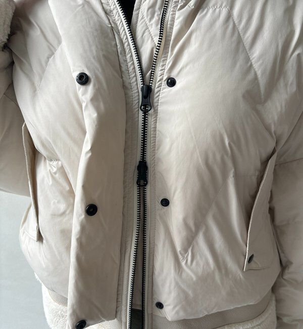  「【WEB限定】フェイクムートン切替ダウン」|その他|