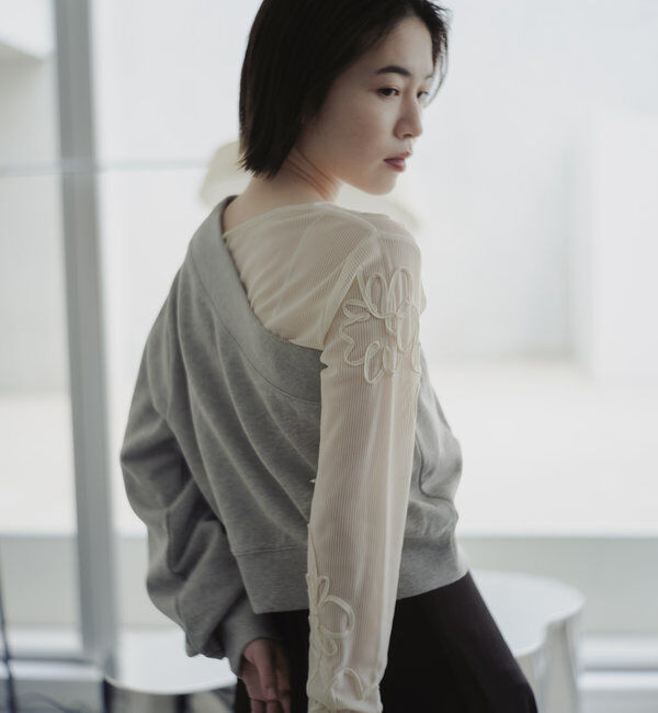  「*ワンショルダースウェット」|Tシャツ・カットソー|