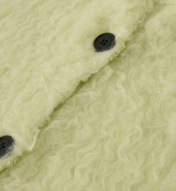  「シャギー起毛ショートカーディガン」|ニット・セーター|