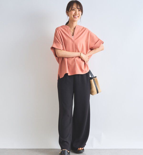  「《オンオフ着まわせる》ニュアンススリーブスキッパーブラウス」|シャツ・ブラウス|