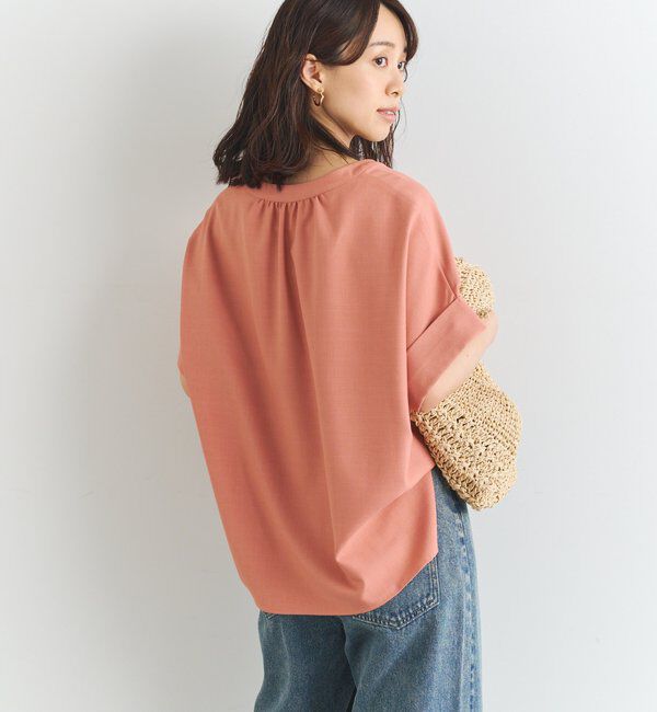  「《オンオフ着まわせる》ニュアンススリーブスキッパーブラウス」|シャツ・ブラウス|