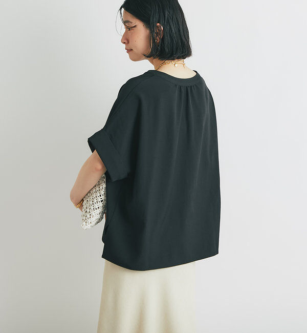  「《オンオフ着まわせる》ニュアンススリーブスキッパーブラウス」|シャツ・ブラウス|