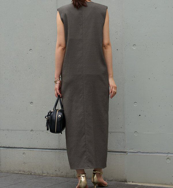  「《着回し抜群◎こなれきちんと感》メランジスラブワンピース」|その他|