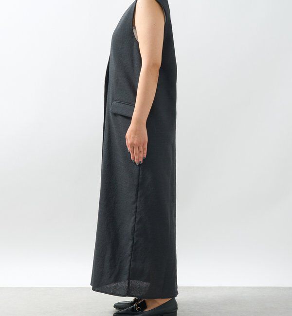  「《着回し抜群◎こなれきちんと感》メランジスラブワンピース」|その他|