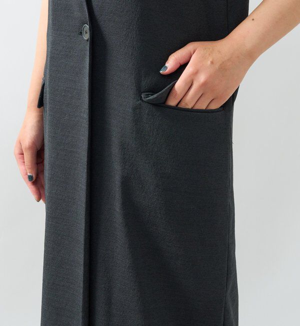  「《着回し抜群◎こなれきちんと感》メランジスラブワンピース」|その他|