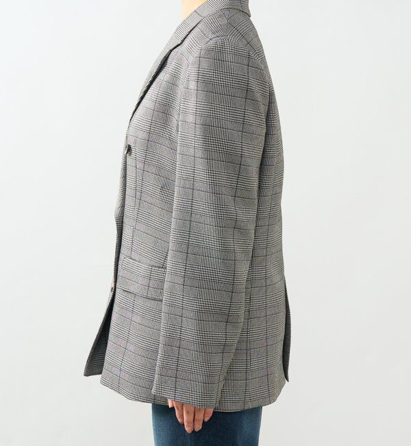  「《セットアップ可・上品な大人カジュアル》スポンディッシュチェックジャケット」|その他|