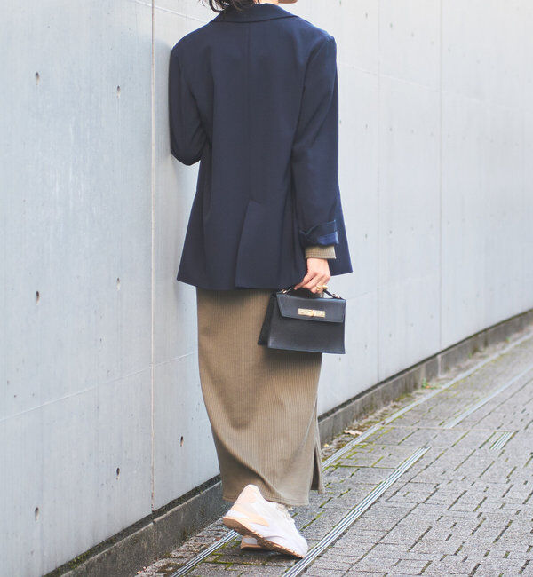  「【全骨格細見え】2WAYロングリブワンピース」|ワンピース|