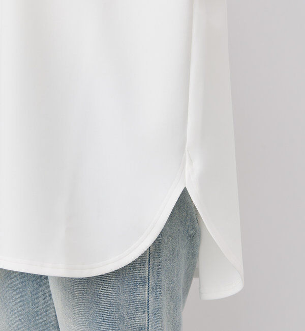  「【やわらかな着心地】ハーフスリーブダンボールプルオーバー」|Tシャツ・カットソー|