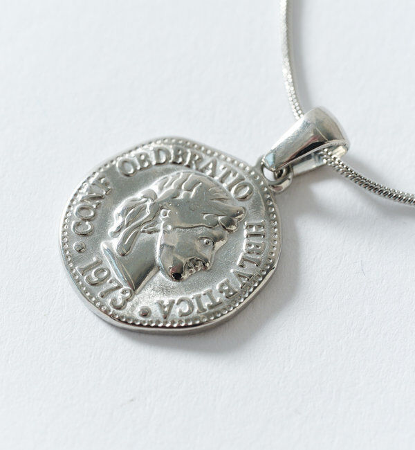  「【R.good(アールドットグッド)】コインショートネックレス」|リング|