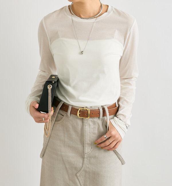  「シアーカットソー」|Tシャツ・カットソー|