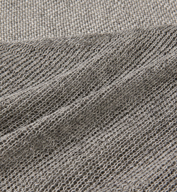  「【女性らしいシルエット】ストローヤーンカシュクールニット」|ニット・セーター|