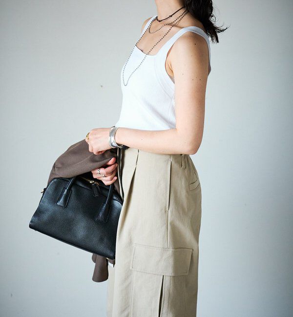  「【アンサンブル対応可】シルク混2wayニットキャミ」|ニット・セーター|