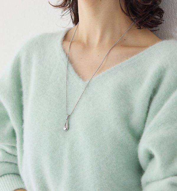  「【R.good(アールドットグッド)】drop&ballネックレス」|ブローチ・コサージュ|