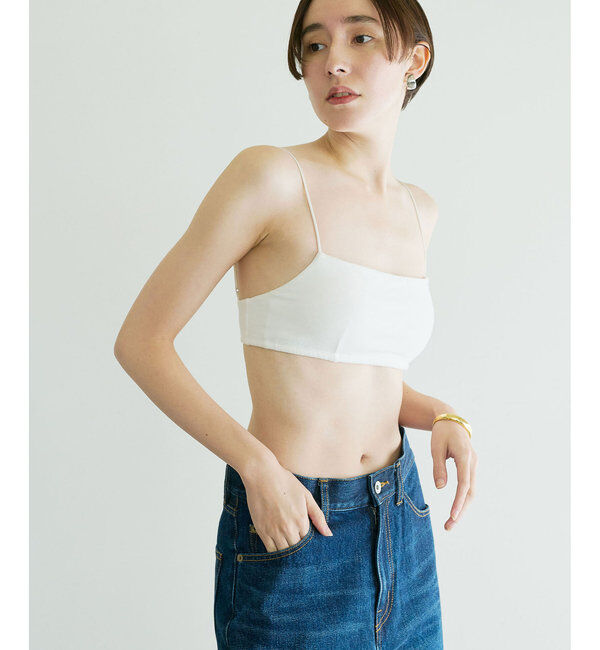 La nature linge「【La nature linge】ベア天竺キャミソールブラ」|インナー|