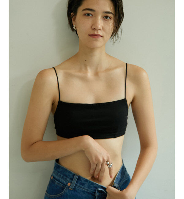 La nature linge「【La nature linge】ベア天竺キャミソールブラ」|インナー|