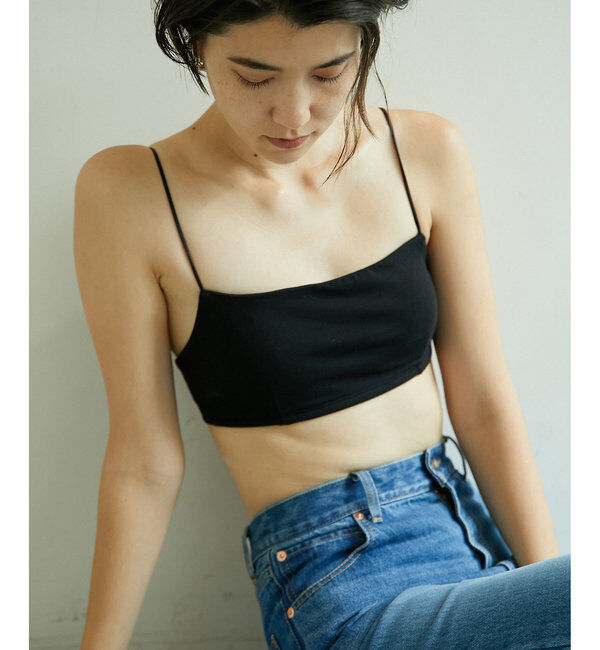 La nature linge「【La nature linge】ベア天竺キャミソールブラ」|インナー|