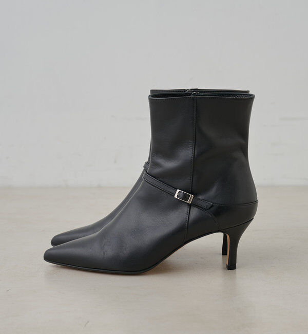  「【2.718】ベルトショートブーツ」|ショートブーツ|