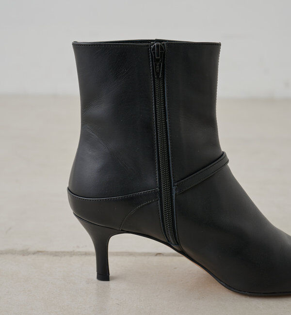  「【2.718】ベルトショートブーツ」|ショートブーツ|