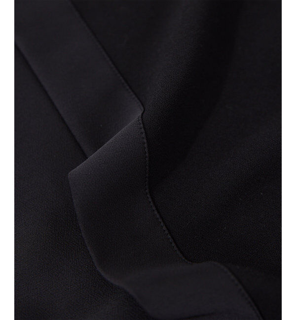  「バックサテンヘムブラウス」|シャツ・ブラウス|