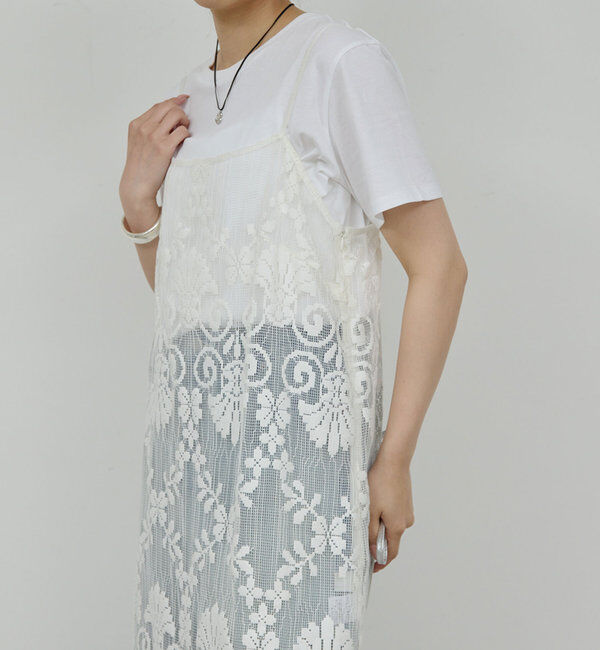  「レースキャミワンピース」|ワンピース|
