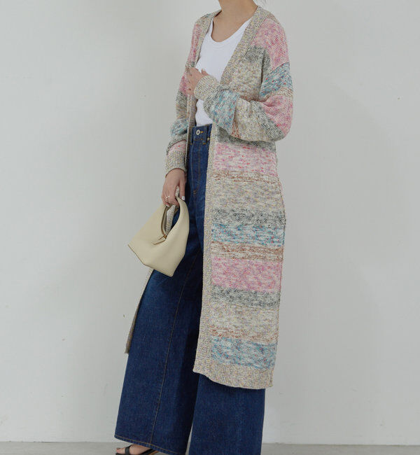  「【HERITANOVUM】デニムワイドストレートパンツ」|チノ|