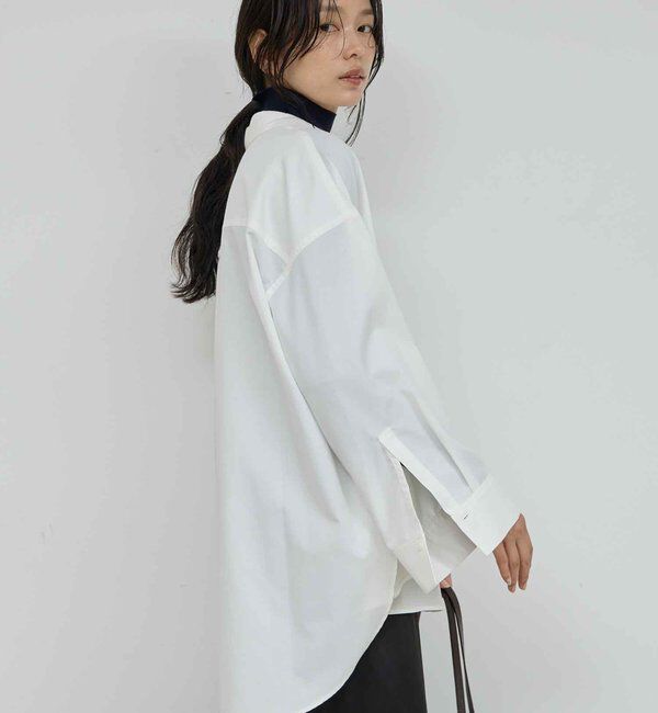  「【ルミネ限定カラーあり！】ツイルオーバーシャツ」|シャツ・ブラウス|