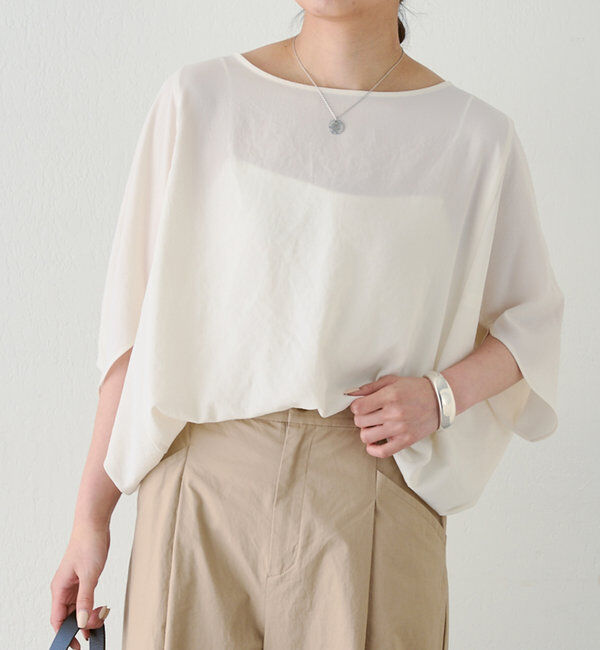  「ドルマンジャージープルオーバー」|シャツ・ブラウス|