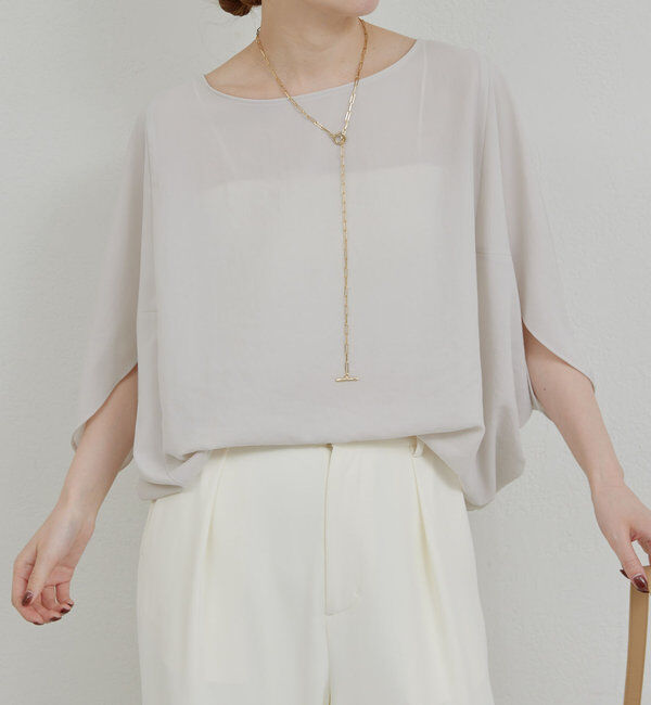  「ドルマンジャージープルオーバー」|シャツ・ブラウス|