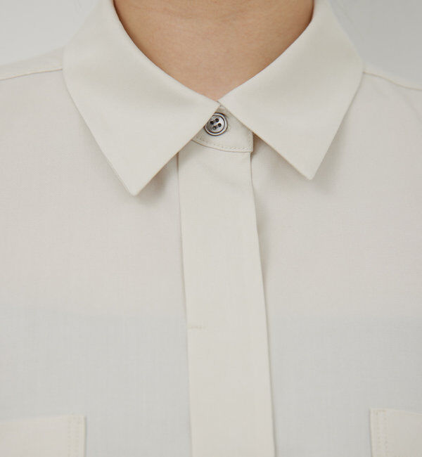  「【セットアップ対応】ミリタリーハーフスリーブシャツ」|シャツ・ブラウス|