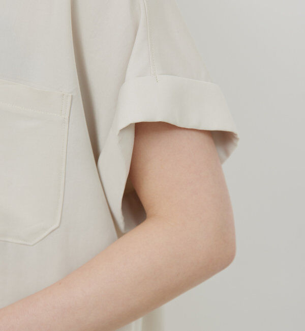  「【セットアップ対応】ミリタリーハーフスリーブシャツ」|シャツ・ブラウス|