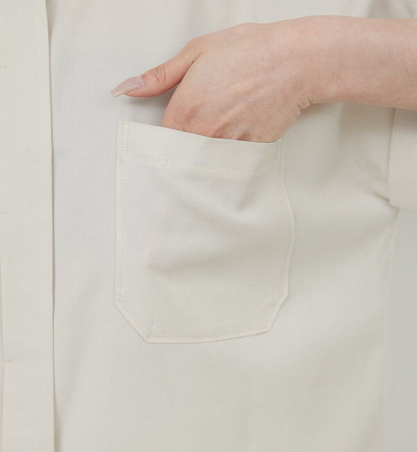  「【セットアップ対応】ミリタリーハーフスリーブシャツ」|シャツ・ブラウス|