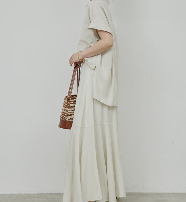  「【セットアップ対応】ミリタリーハーフスリーブシャツ」|シャツ・ブラウス|