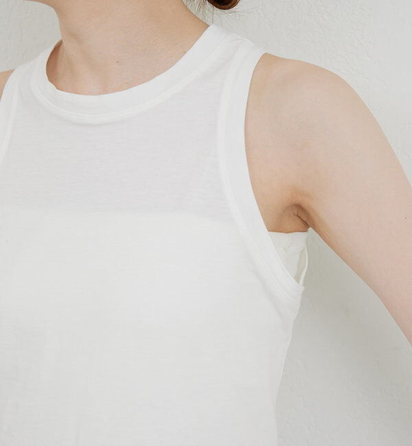  「レイヤードセットタンクトップ」|Tシャツ・カットソー|