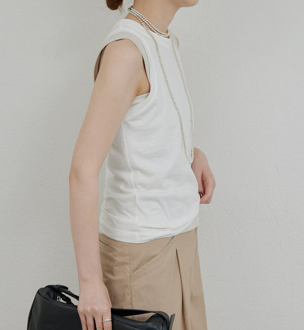  「レイヤードセットタンクトップ」|Tシャツ・カットソー|