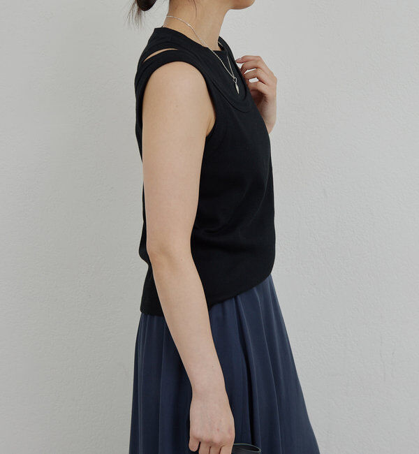  「レイヤードセットタンクトップ」|Tシャツ・カットソー|