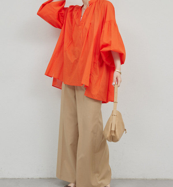  「コットンローンチュニック」|シャツ・ブラウス|