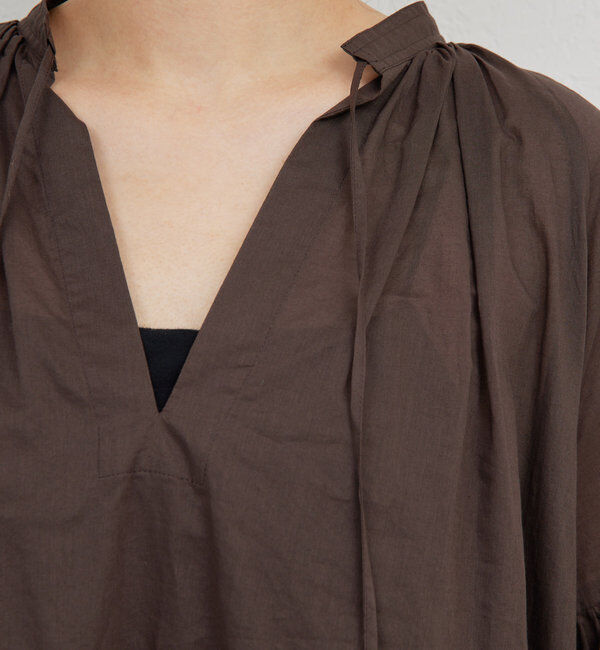  「コットンローンチュニック」|シャツ・ブラウス|