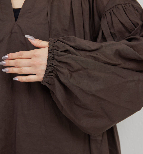  「コットンローンチュニック」|シャツ・ブラウス|