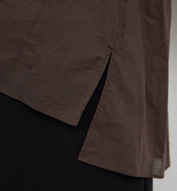  「コットンローンチュニック」|シャツ・ブラウス|