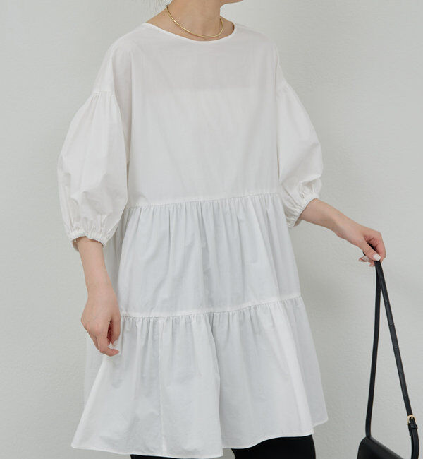  「ティアードチュニック」|ワンピース|