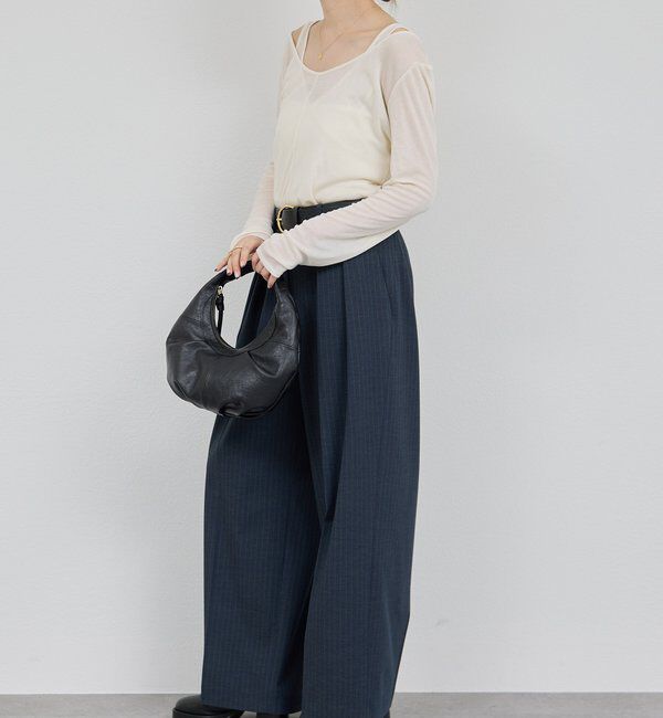  「シアーレイヤードカットソー」|Tシャツ・カットソー|