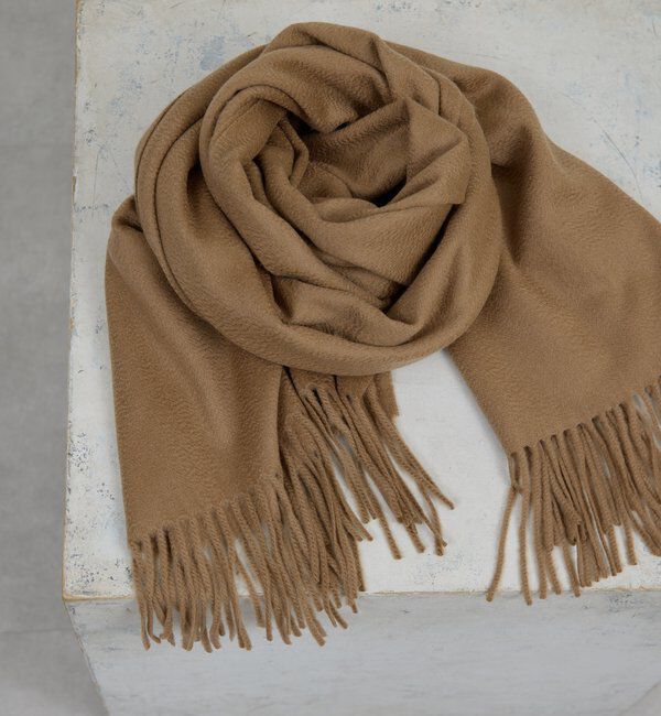  「ベーシックカシミヤストール」|マフラー|