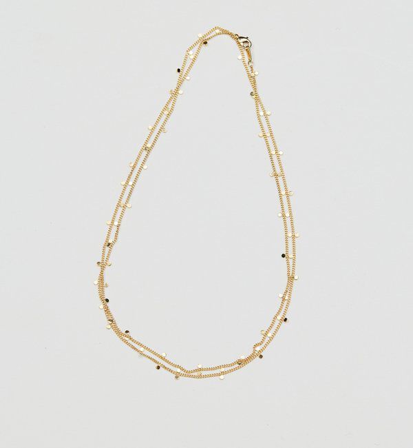  「ポルカドットチェーンネックレス」|リング|