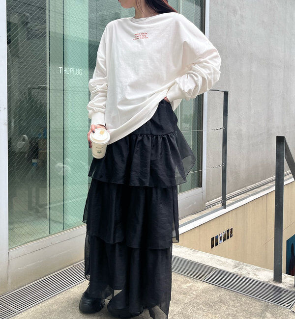  「[mline]ティアードスカート」|スカート|